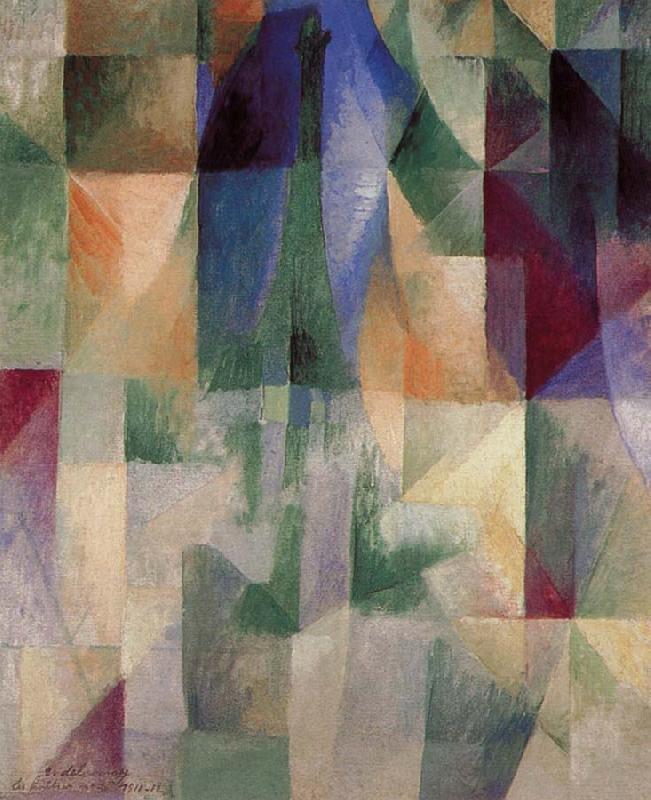 Delaunay, Robert The Window towards to City oil painting image
